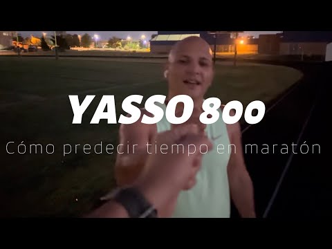 “Yasso 800: ¿El Secreto Real o Una Mentira para tu Maratón?” || puedes predecir tu tiempo?