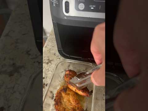 Pollo en air fryer – almuerzo en 20 minutos bajo en grasa