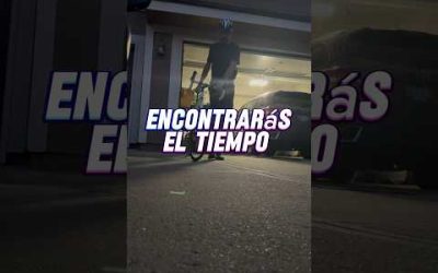 Si es importante para ti encontraras el tiempo