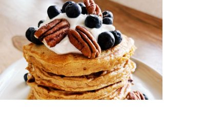 Panqueques de Proteina con queso cottage Requesón